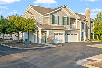 Personal garage and driveway